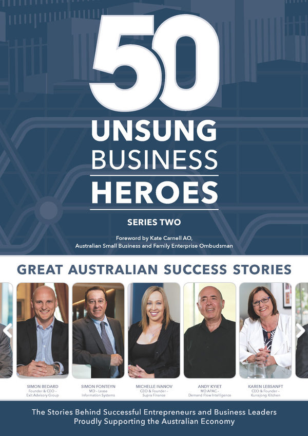 50 UNSUNG BUSINESS HEROES Series Two BOOK
