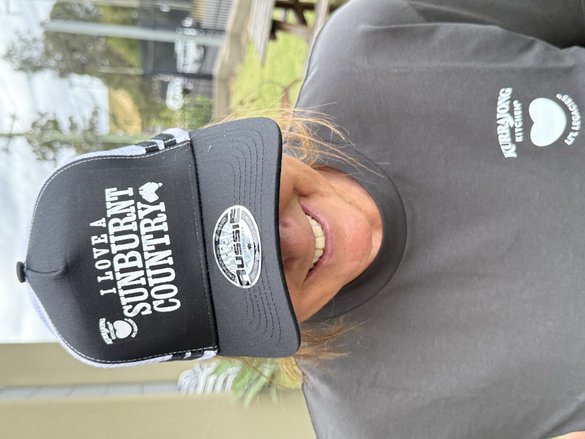 Cap Trucker Cap (Grace Collection) Black/White/Black/Black