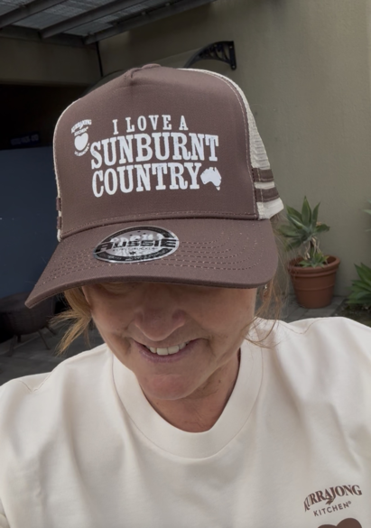 Cap Trucker Cap (Grace Collection) Brown/Khaki/Brown/Brow