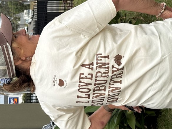 Classic Tee - Colour Ecru size Large