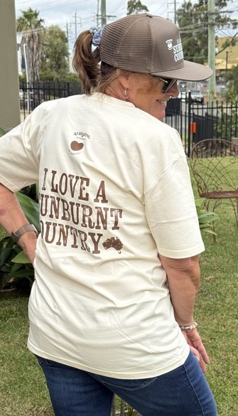 Classic Tee - Colour Ecru size Small